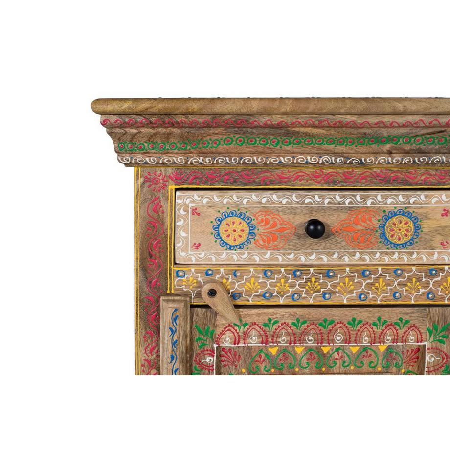 mutoni Table de nuit Rani bois de manguier 45x60  