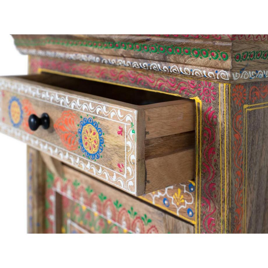 mutoni Table de nuit Rani bois de manguier 45x60  