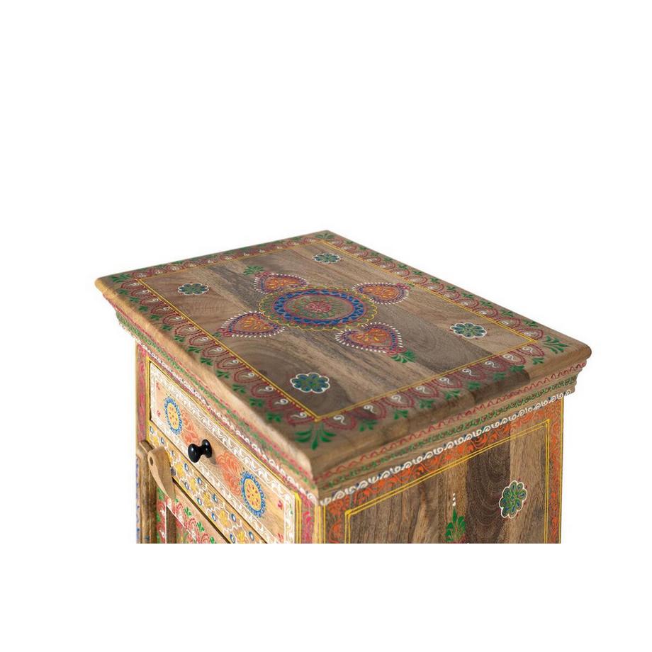 mutoni Table de nuit Rani bois de manguier 45x60  