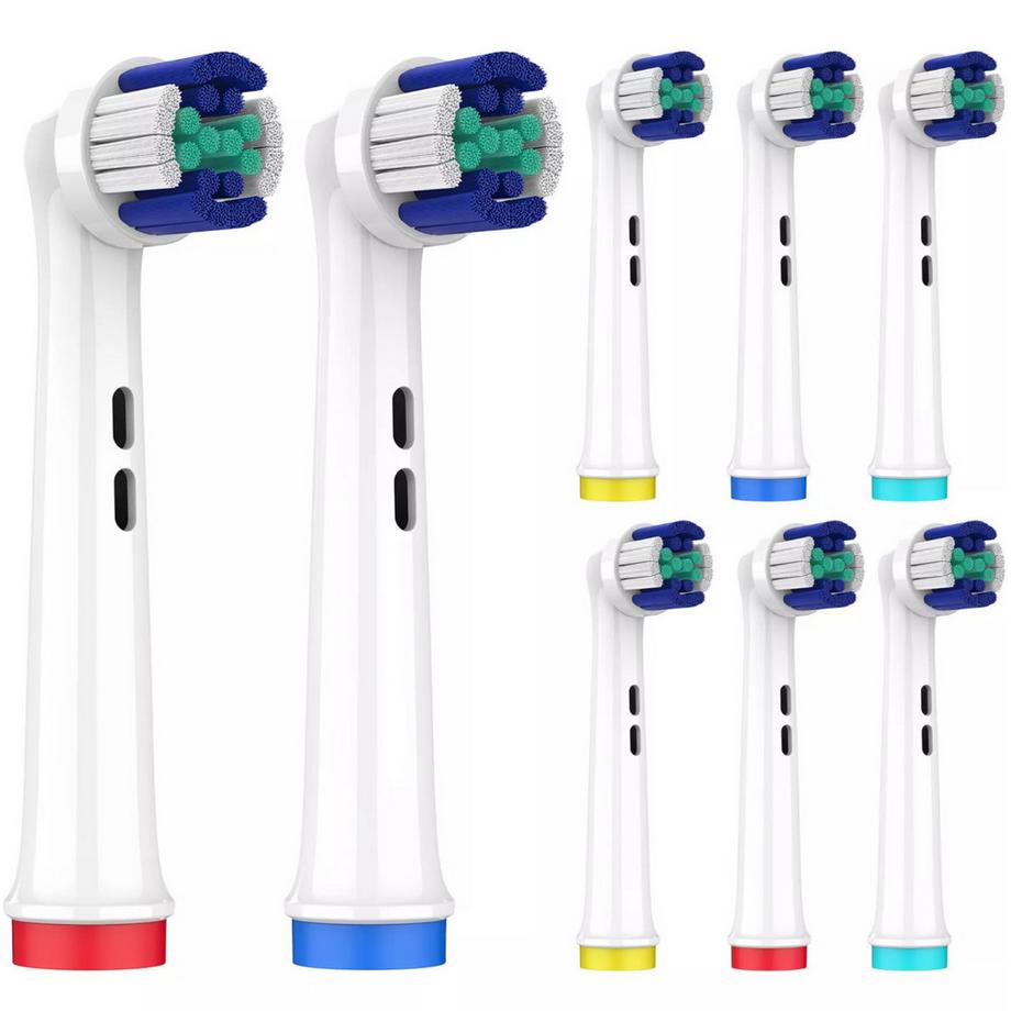 Ersatzbürsten Precision Clean kompatibel mit Oral-B 8er Pack