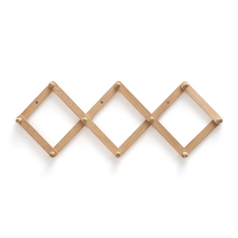 La Redoute Intérieurs Patère murale accordéon en chêne ou bouleau Melay  