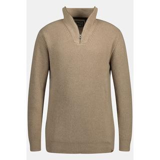 Sthuge  Pullover, Wollanteil, Stehkragen mit Zipper 