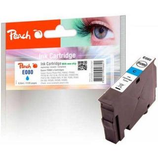 Peach  Tinte Epson T0802, cyan 8.6ml, 1120 Seiten 