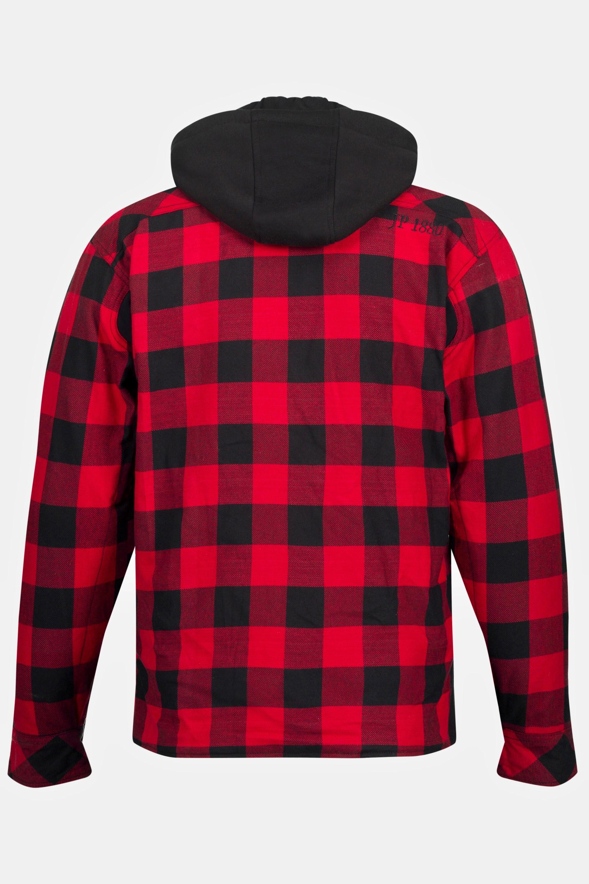 JP1880  Giacca da motocicletta Lumberjack in stile camicia di flanella con inserti in ArmaProtect 