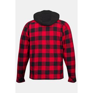 JP1880  Giacca da motocicletta Lumberjack in stile camicia di flanella con inserti in ArmaProtect 