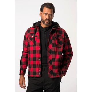 JP1880  Giacca da motocicletta Lumberjack in stile camicia di flanella con inserti in ArmaProtect 