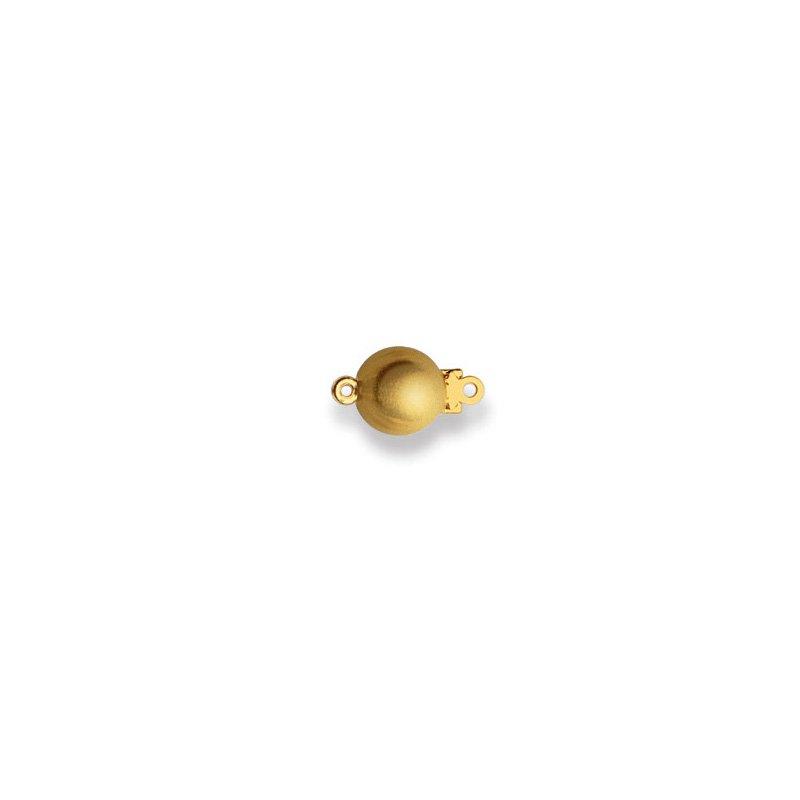 MUAU Schmuck  Verschluss Gelbgold 750, 8x13mm 