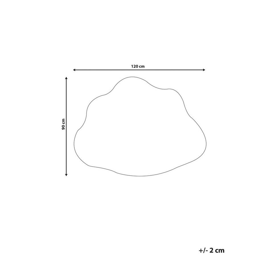 Beliani Tappeto per bambini en Poliestere Moderno CUMULUS  