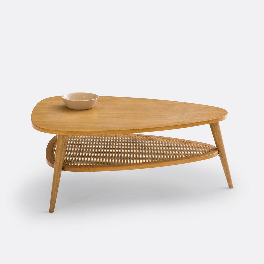 La Redoute Intérieurs Vintage Couchtisch Quilda aus Eiche  