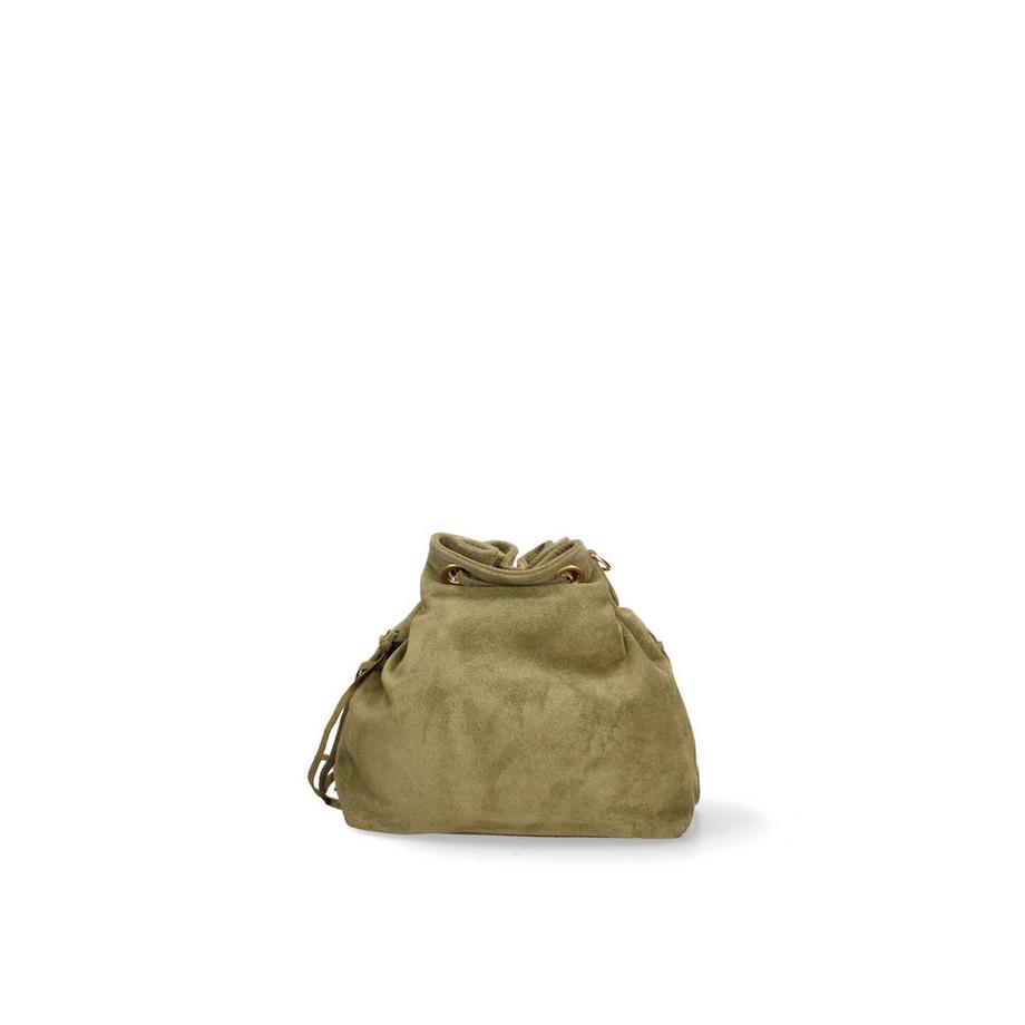 Gave Lux Sac seau Umbria Plus en daim avec franges  