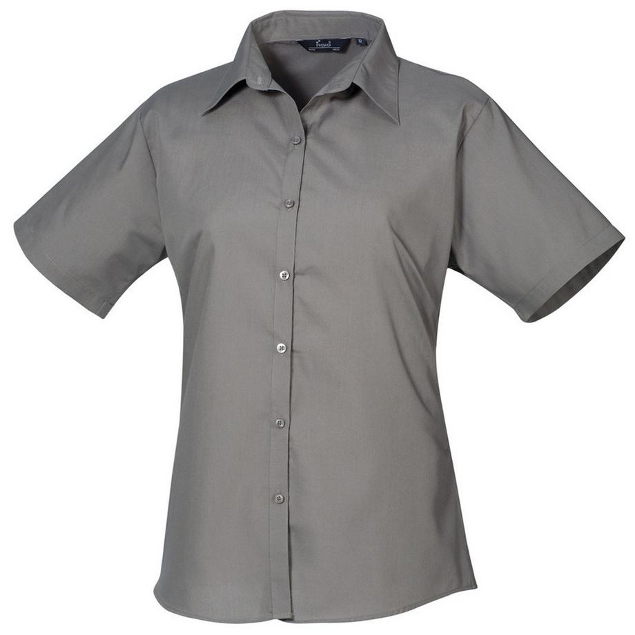 PREMIER Camicia da Lavoro Popeline Maniche Corte  