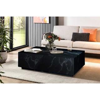 mutoni Table basse effet marbre noir 120x75  