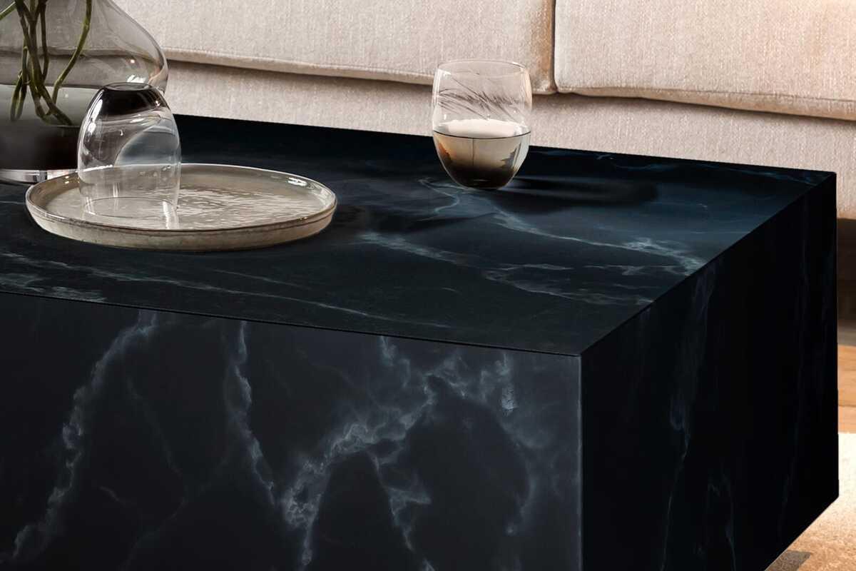 mutoni Tavolino in marmo nero 120x75  