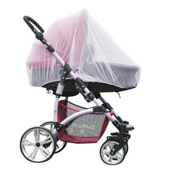 Elastisches Moskitonetz für Kinderwagen, 140 cm