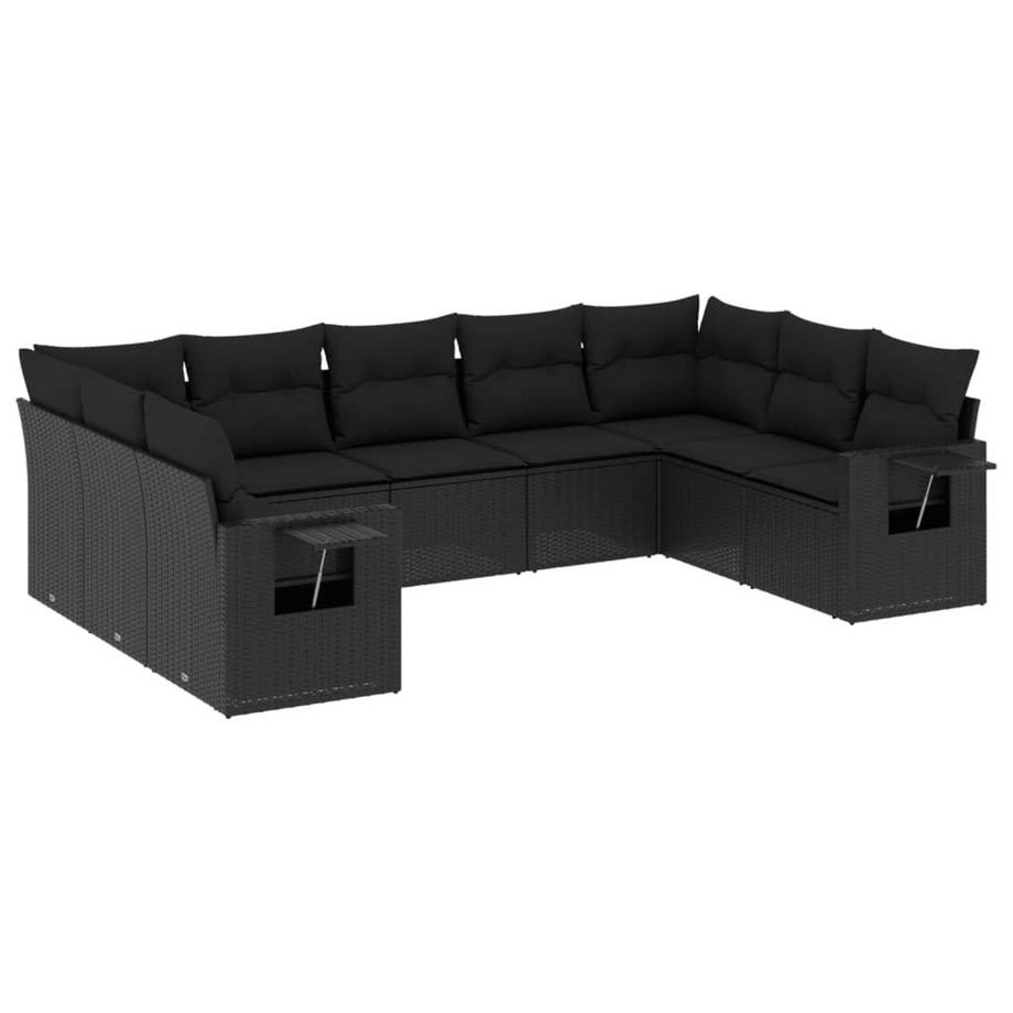 set divano da giardino Polirattan