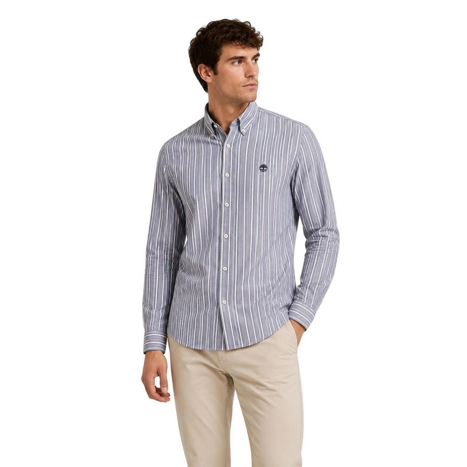 Timberland  Chemise À Boutons Manches Longues Motiftyle À Rayures 