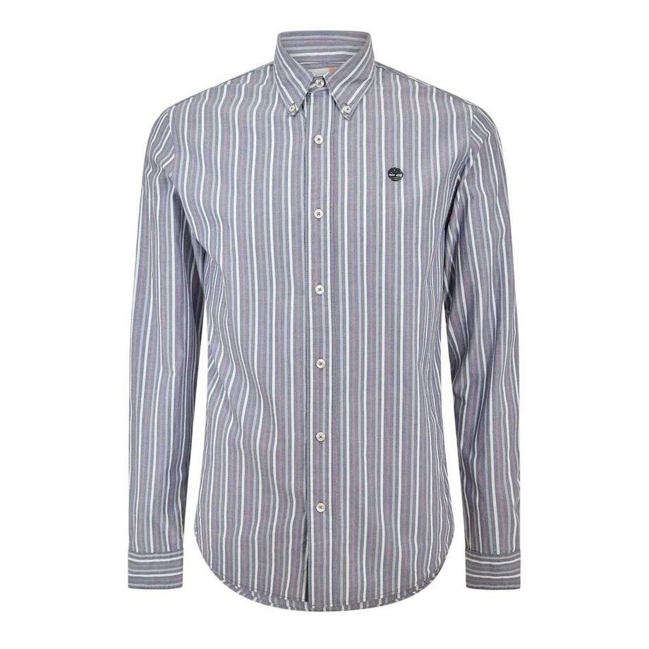 Chemise À Boutons Manches Longues Motiftyle À Rayures