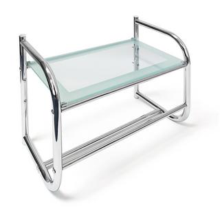 B2X Étagère de salle de bain avec porte-serviettes  