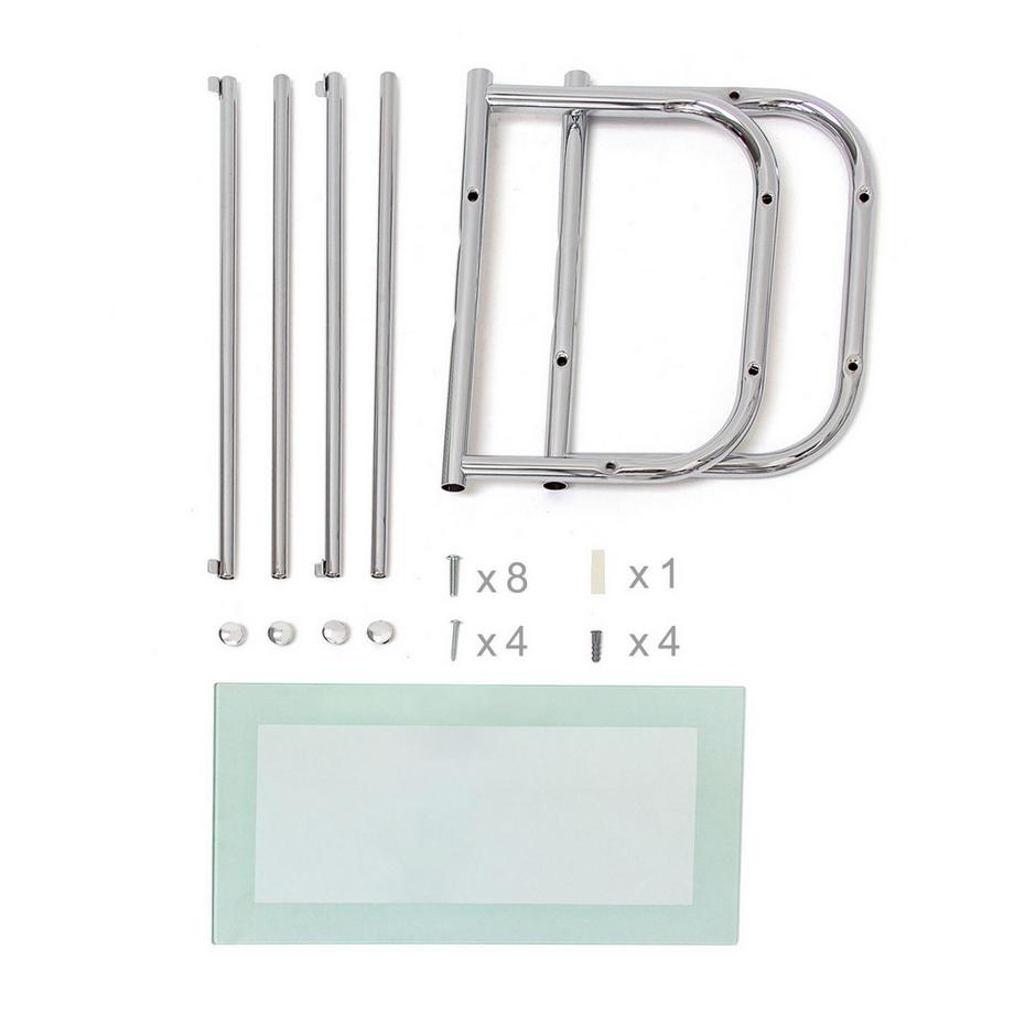 B2X Badezimmerregal mit Handtuchhalter  