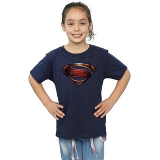 DC COMICS  Justice League Movie Superman Emblem TShirt 