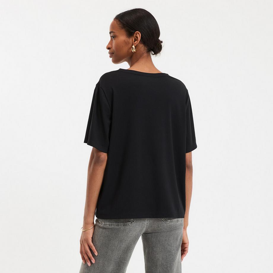 La Redoute Collections Maglietta con scollo a V  