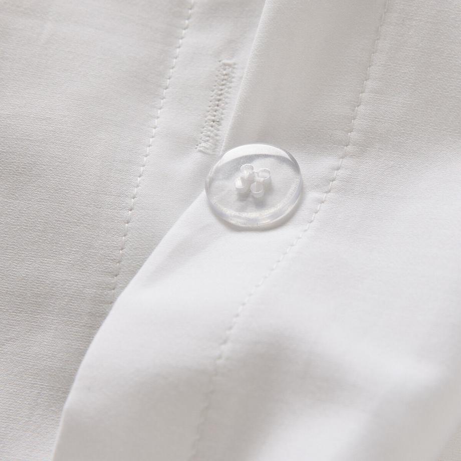 La Redoute Intérieurs Bettdeckenbezug aus Baumwollsatin  
