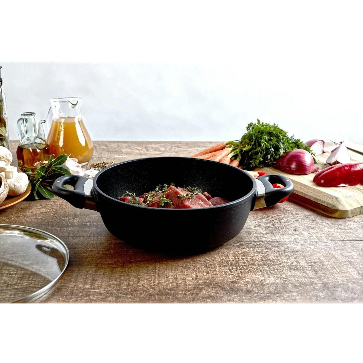 Swiss Diamond XDClassic 24cm, Casserole, Fonte d'aluminium  