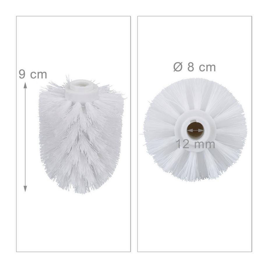 B2X  5 Ersatz-Toilettenbürsten 