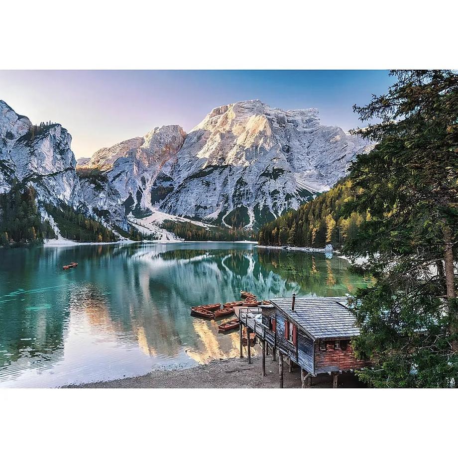 Clementoni  Puzzle Smaragdgrüner Pragser Wildsee (1000Teile) 