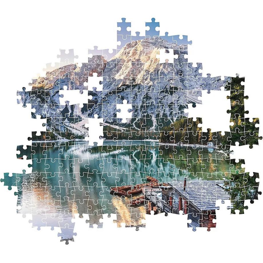 Clementoni  Puzzle Smaragdgrüner Pragser Wildsee (1000Teile) 