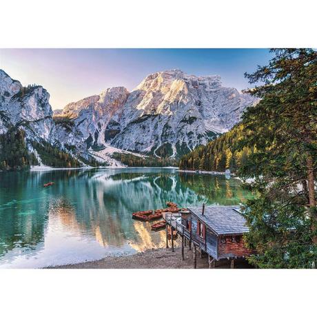 Clementoni  Puzzle Smaragdgrüner Pragser Wildsee (1000Teile) 