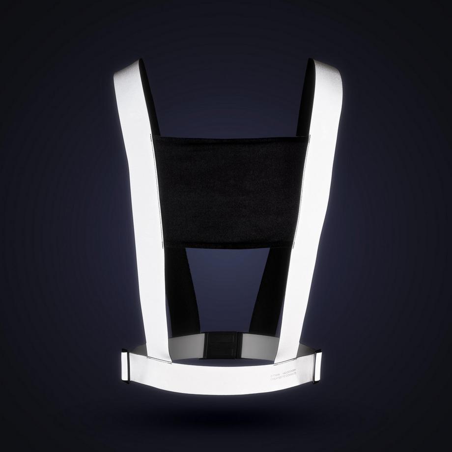 BTWIN  Reflektierende Schärpe Velo 