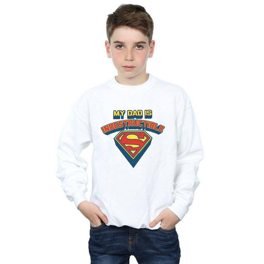DC COMICS  My Dad Is Indestructible Sweatshirt 