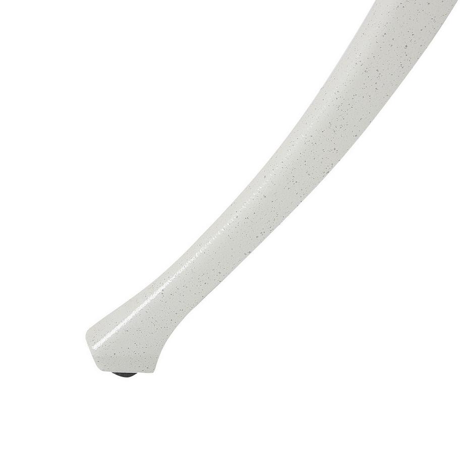 Beliani Outdoor Bistrotisch aus Aluminium  ANCONA  