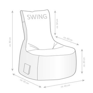 Sitting Point Sitzsack Swing Scuba, altrose  