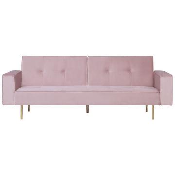 Schlafsofa aus Samtstoff Modern VISNES