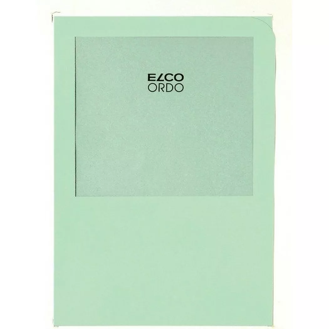 elco – Organisationsmappen Ordo A4 29464.61 grün 100 Stück, One Size