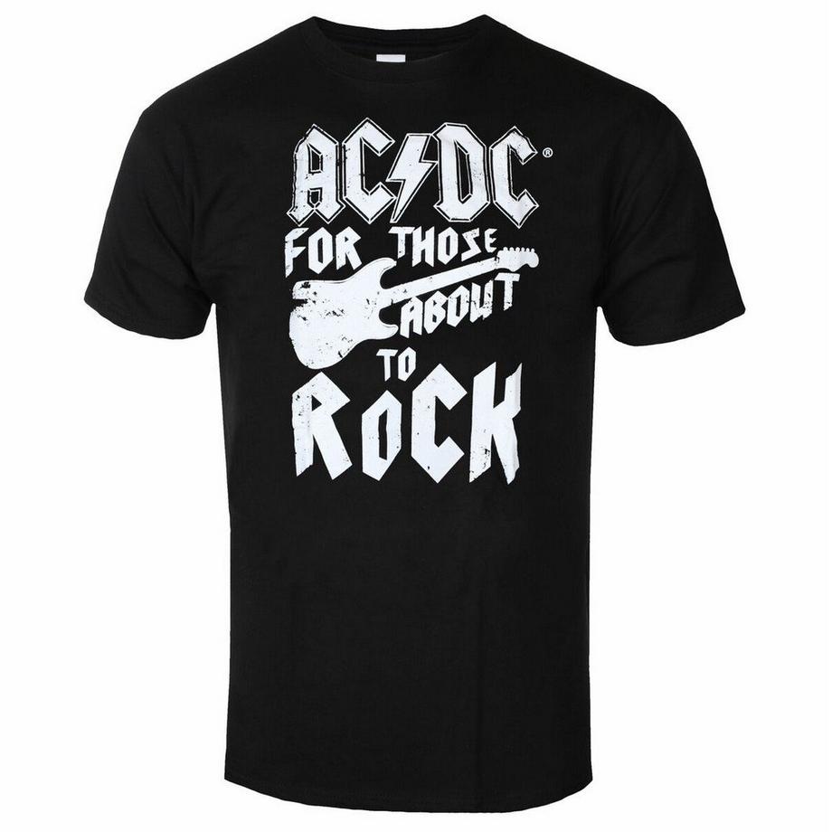 AC/DC ACDC For Those About to Rock Schlafanzug mit Shorts  