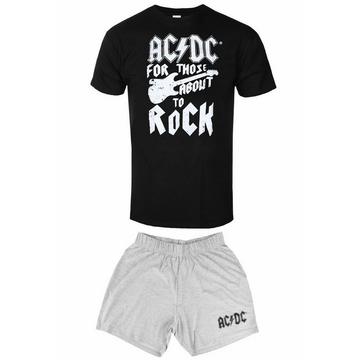 ACDC For Those About to Rock Schlafanzug mit Shorts