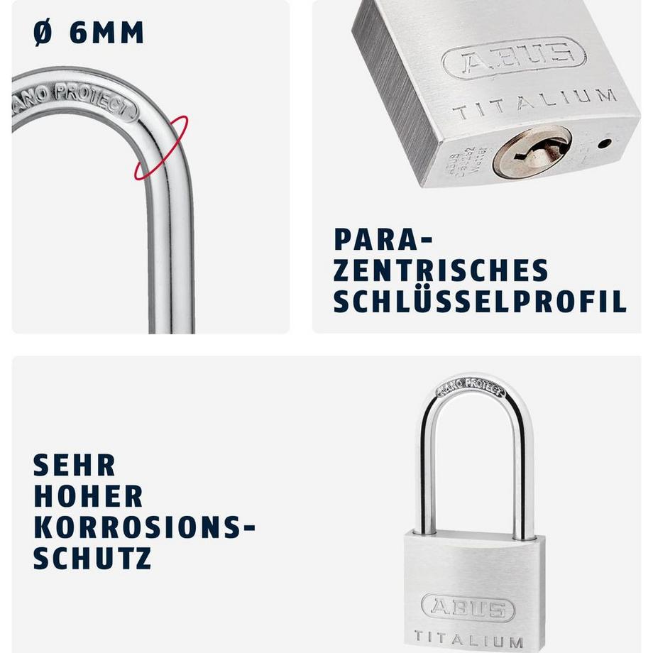 Abus  cadenas à clé 