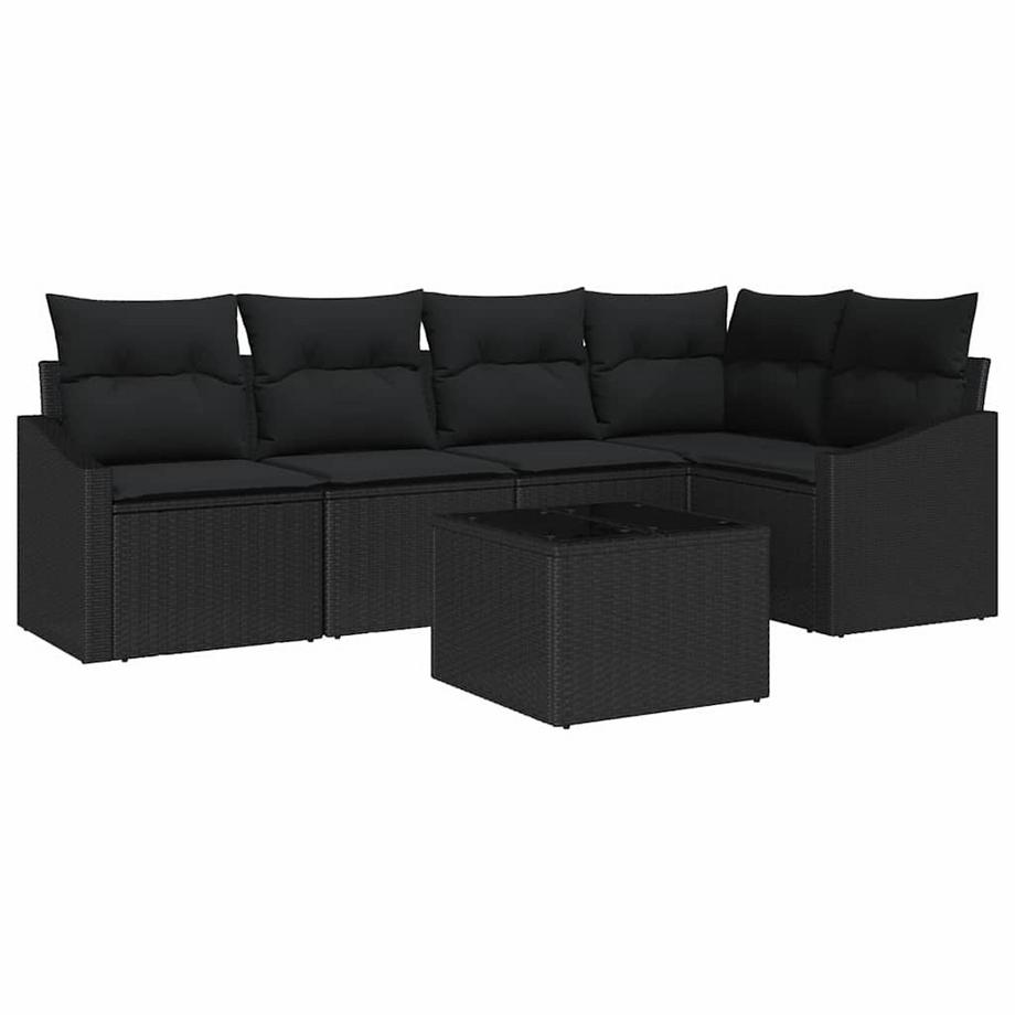 Canapé d’extérieur poly rattan
