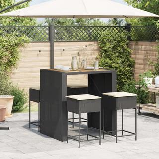 VidaXL Gartenbar set poly-rattan  