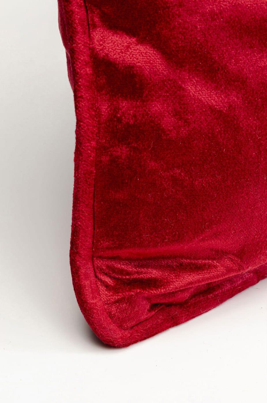 KARE Design Coussin Perles Love rouge 35x60  