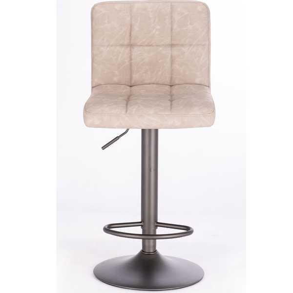 mutoni Tabouret Greyson gris clair vintage  