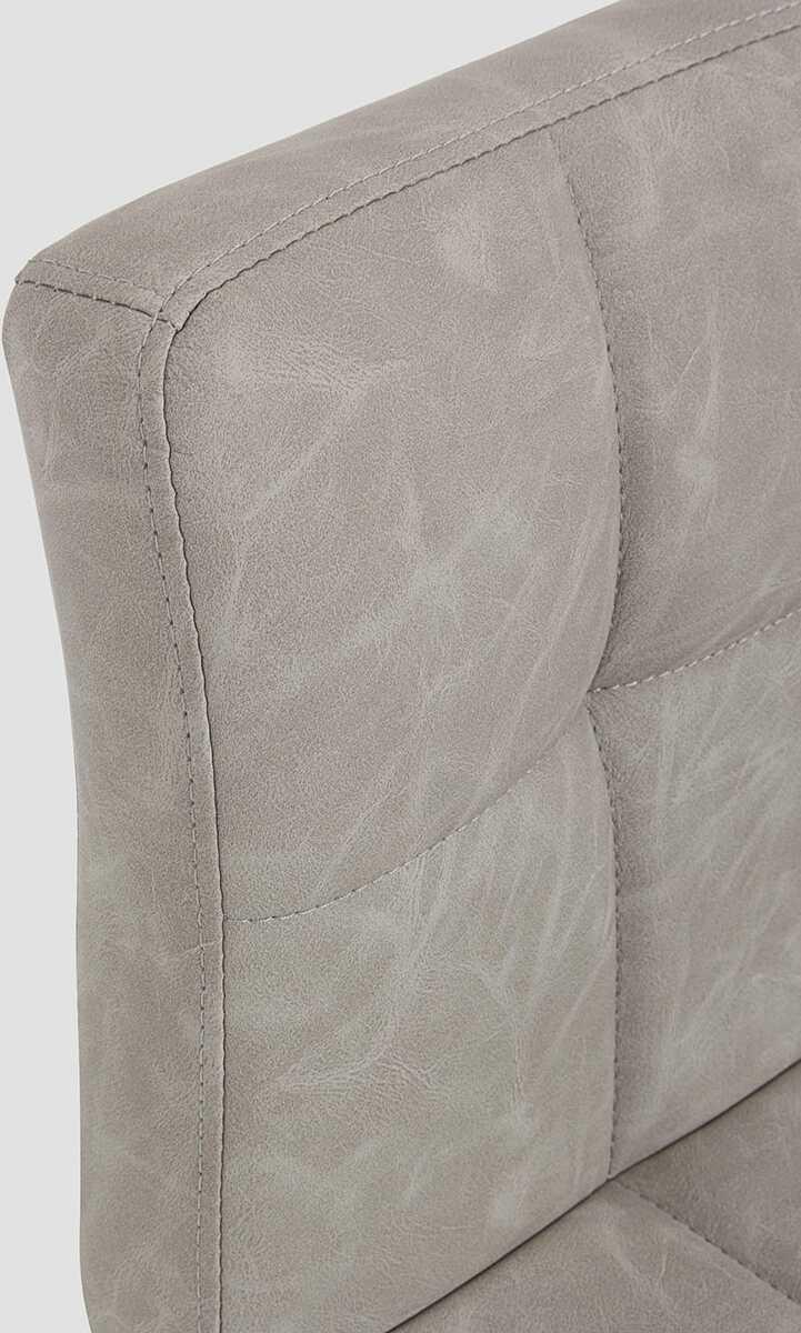 mutoni Tabouret Greyson gris clair vintage  