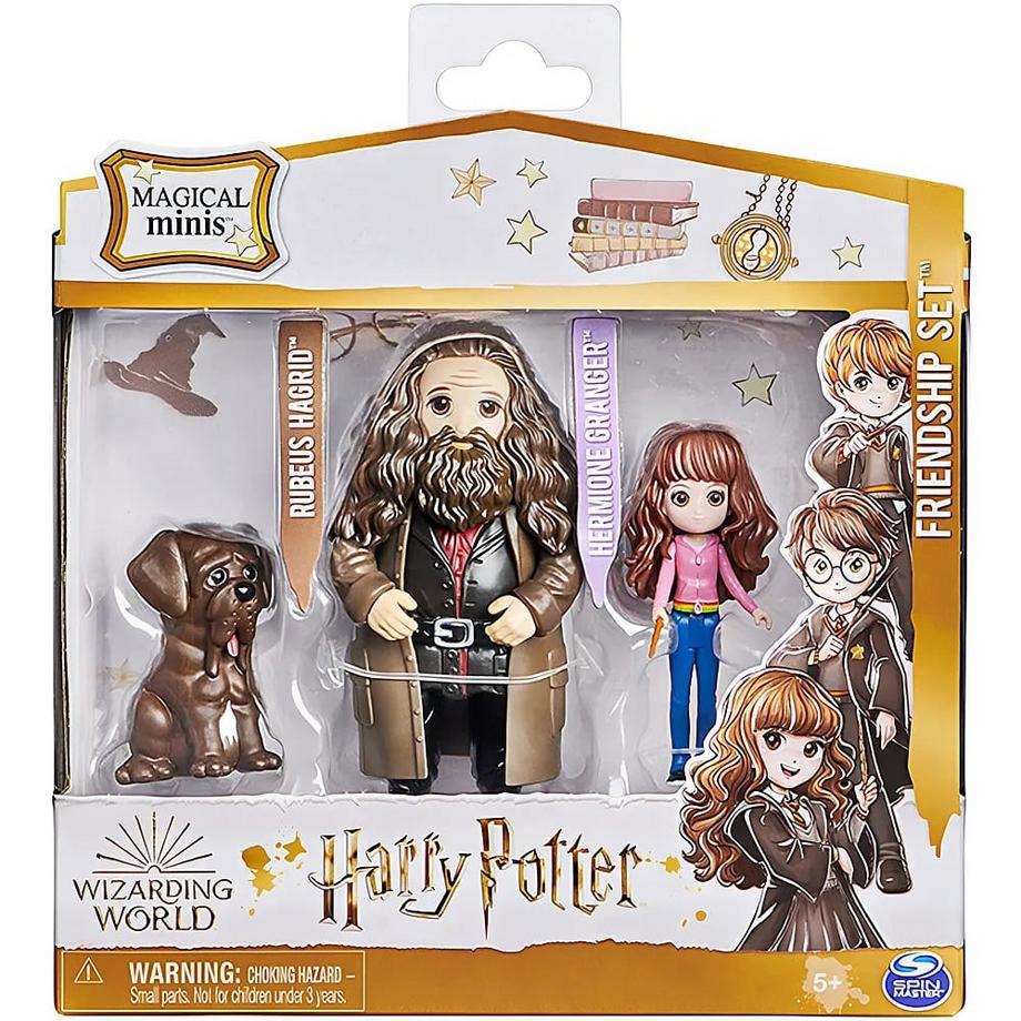Spin Master  Harry Potter Hermine mit Hagrid & Fang (8cm) 