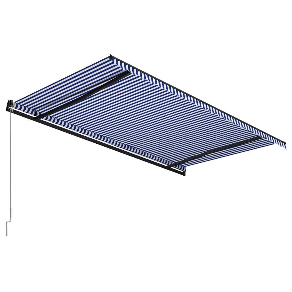 VidaXL Auvent rétractable aluminium  