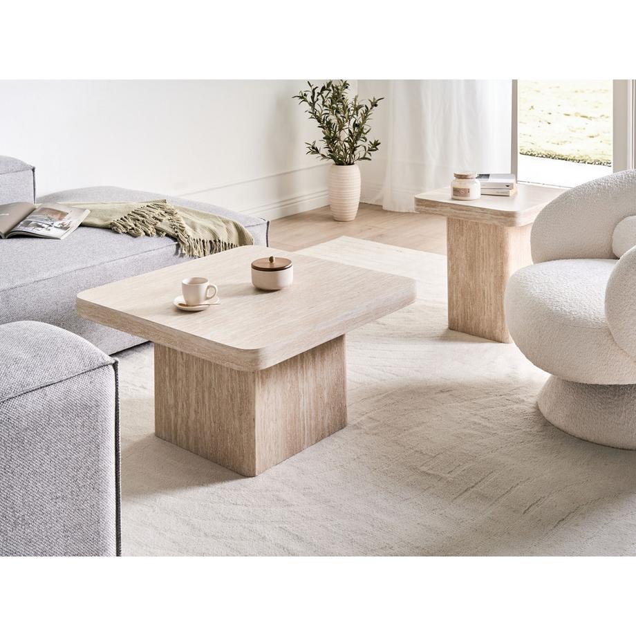 Beliani Table basse en MDF Minimaliste DUSON  
