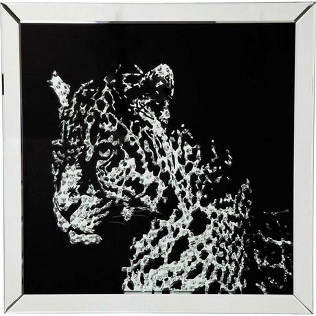 KARE Design Image Frame Mirror Leopard  