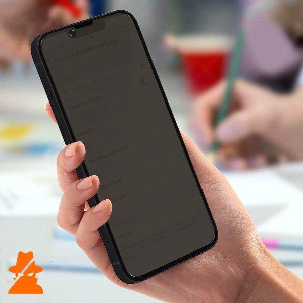 Avizar  Verre iPhone 13 et 13 Pro Anti-espion 